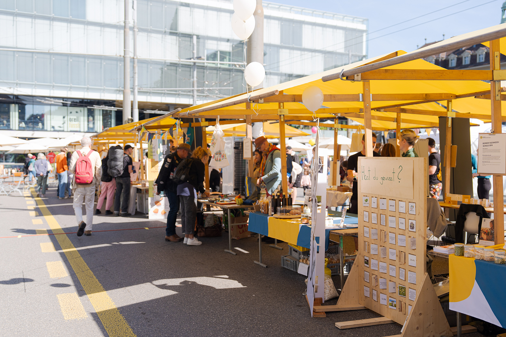 SCHWEIZ EROEFFNUNGSFEST BERNER NACHHALTIKEITSTAGE 2025
