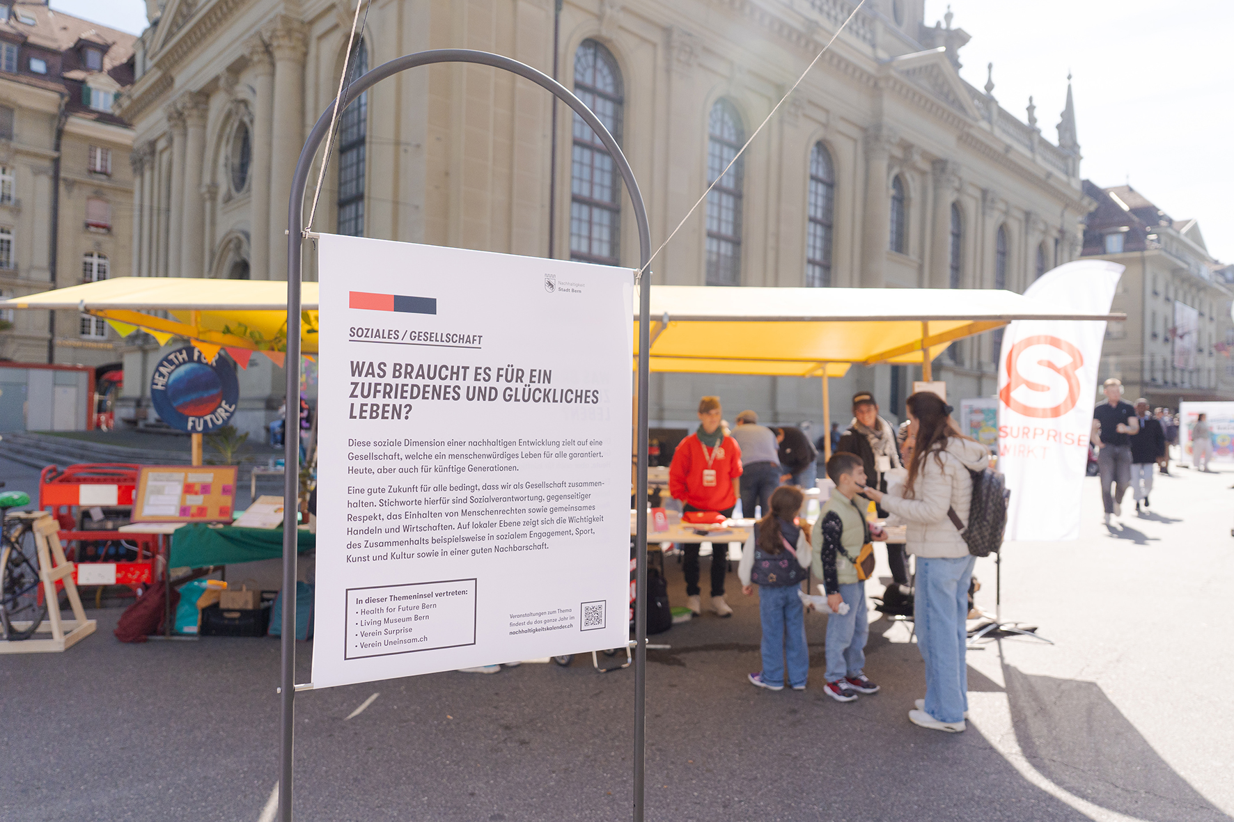 SCHWEIZ EROEFFNUNGSFEST BERNER NACHHALTIKEITSTAGE 2025