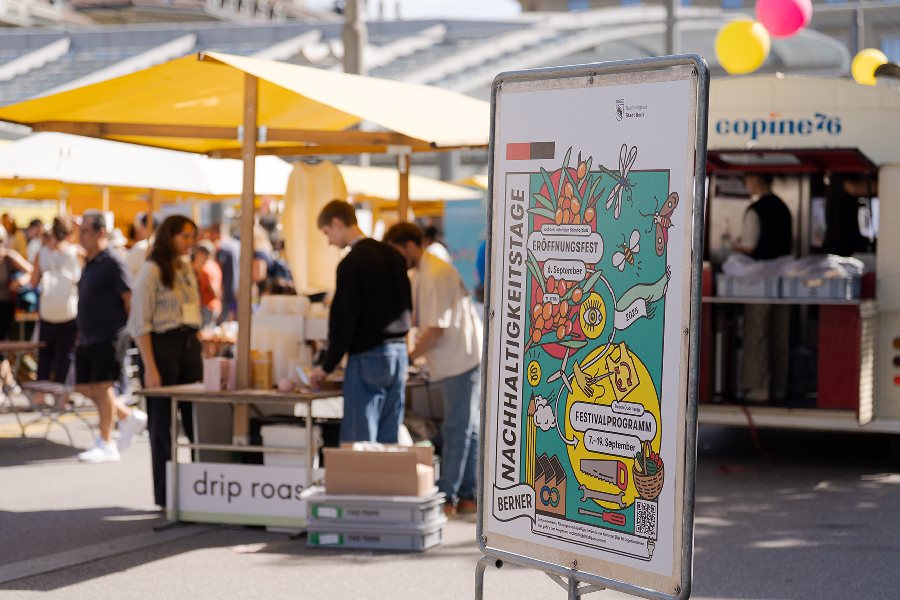 SCHWEIZ EROEFFNUNGSFEST BERNER NACHHALTIKEITSTAGE 2025