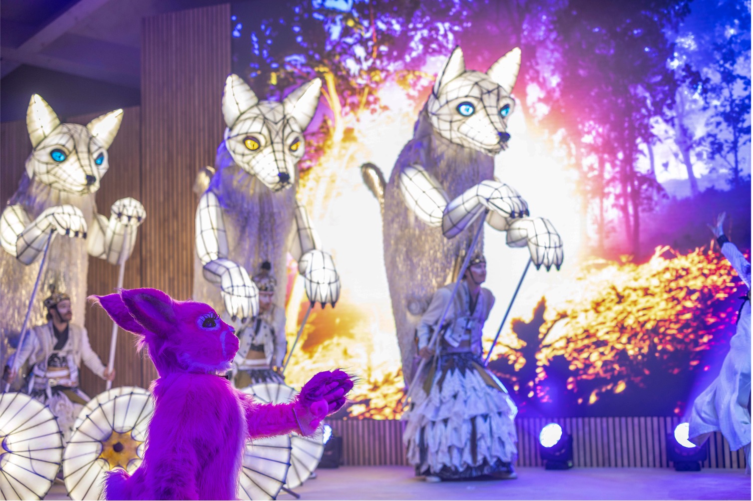 BSR_Event Domes Show_Story Fox and Rabbit