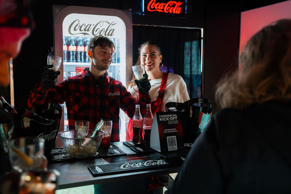Coke Original Taste Booth