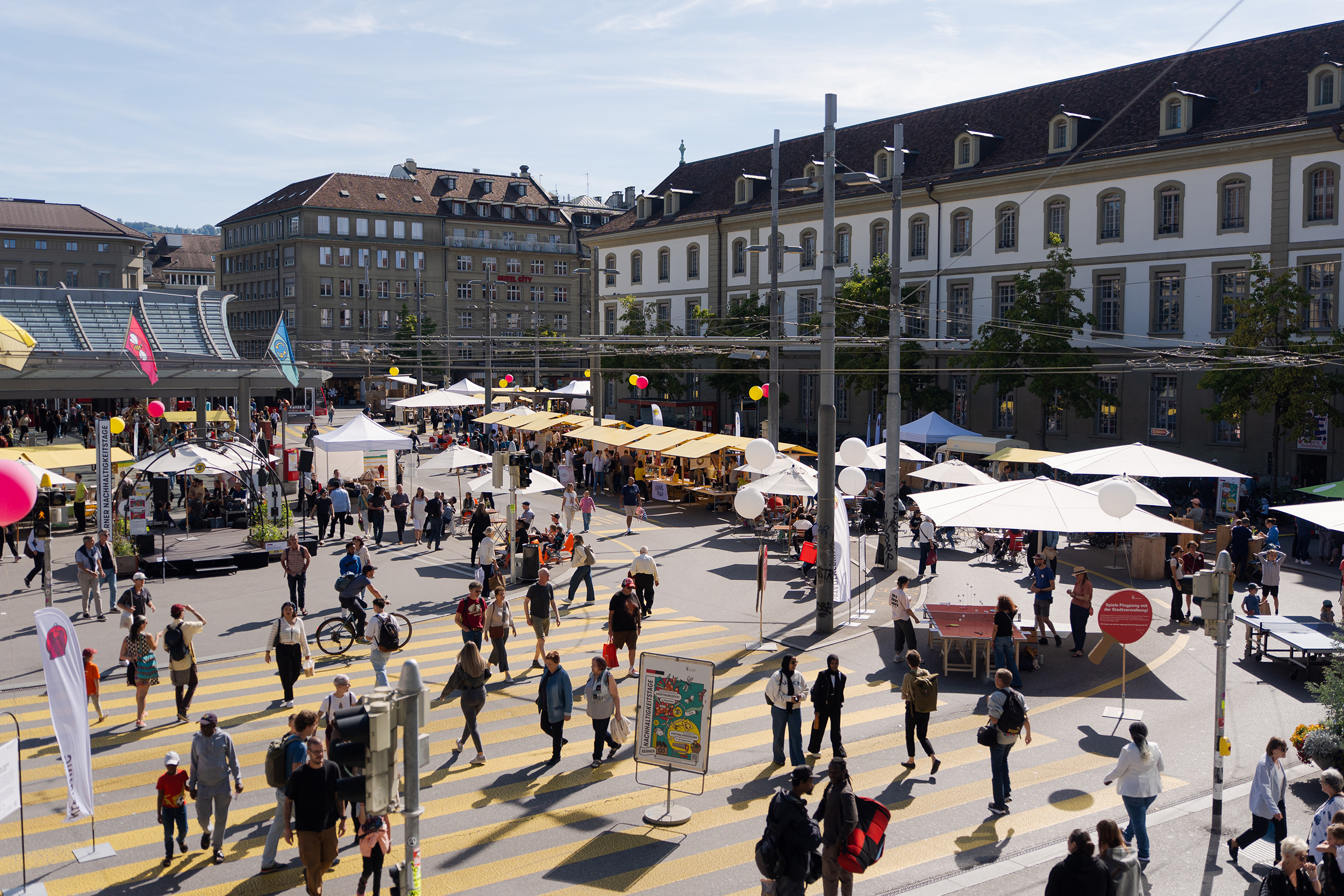 SCHWEIZ EROEFFNUNGSFEST BERNER NACHHALTIKEITSTAGE 2025