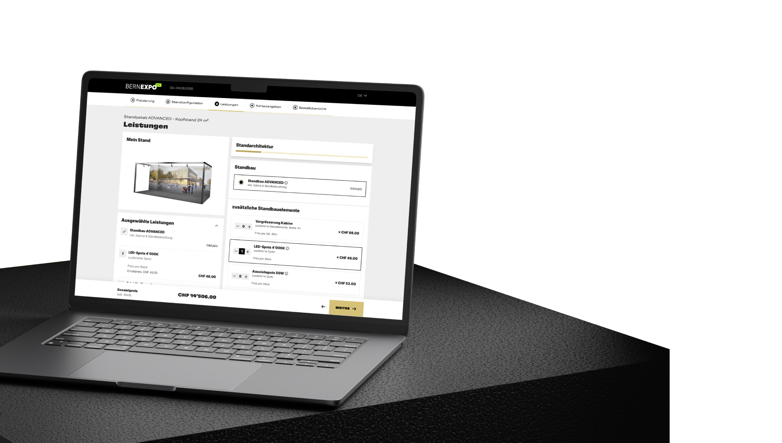 Messekonfigurator_BERNEXPO
