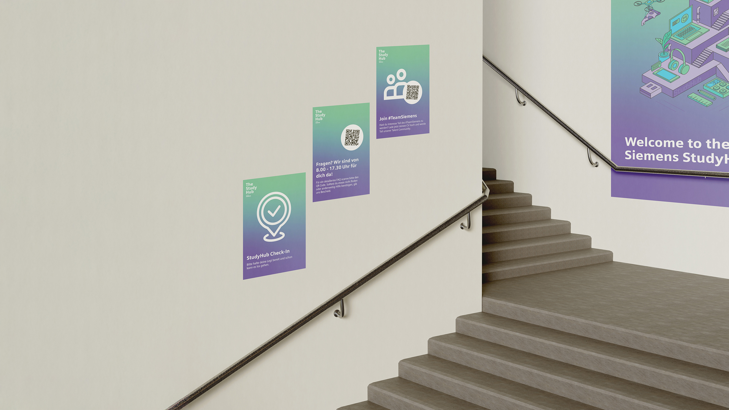 StudyHub Branding im The Dome